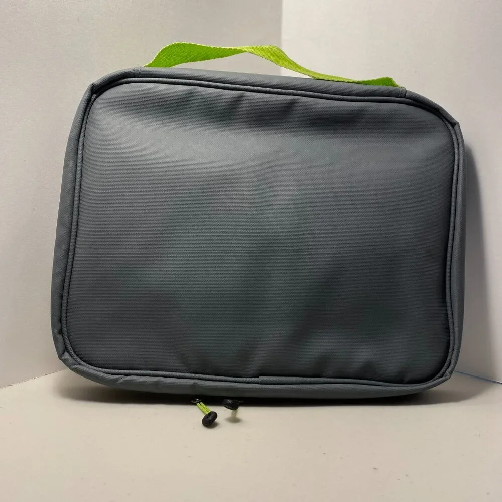 Eagle Creek ETool Organizer Pro Zip Pouch Stone Grey/Strobe (Gray) ExcellentCond